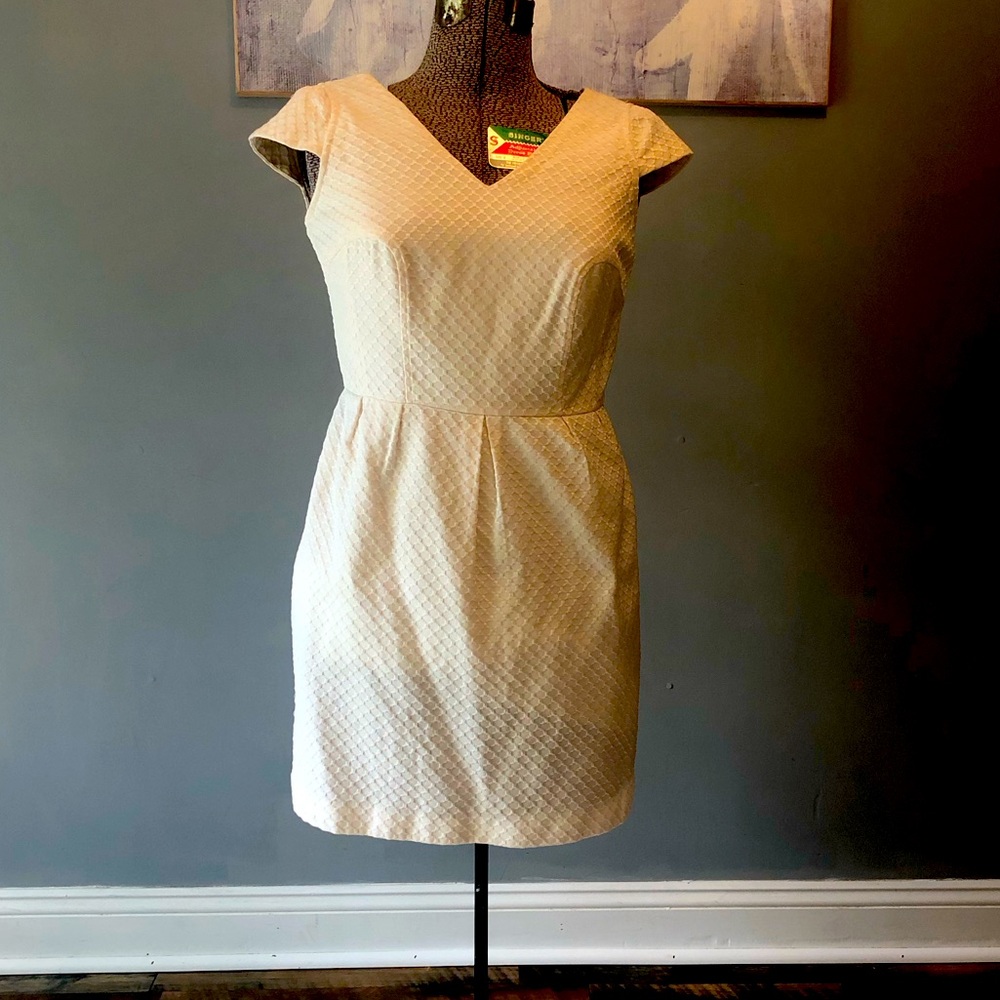 Worthington cream dress size 10